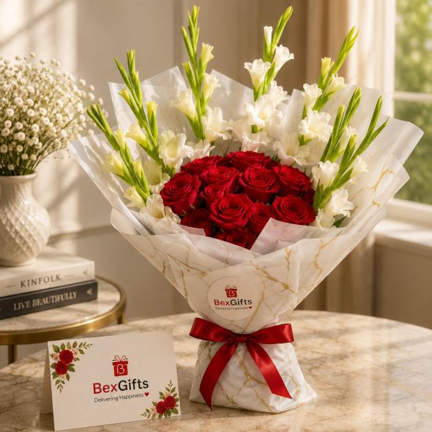 Love in line Bouquet
