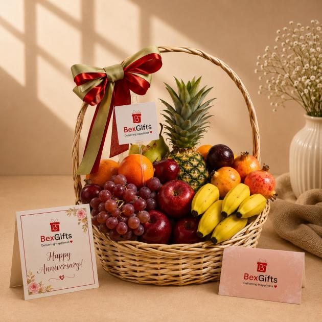 Tropical Harvest Fruit Basket