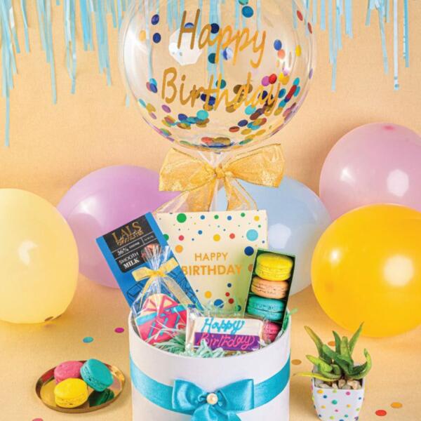 Birthday Love Hamper With Balloon