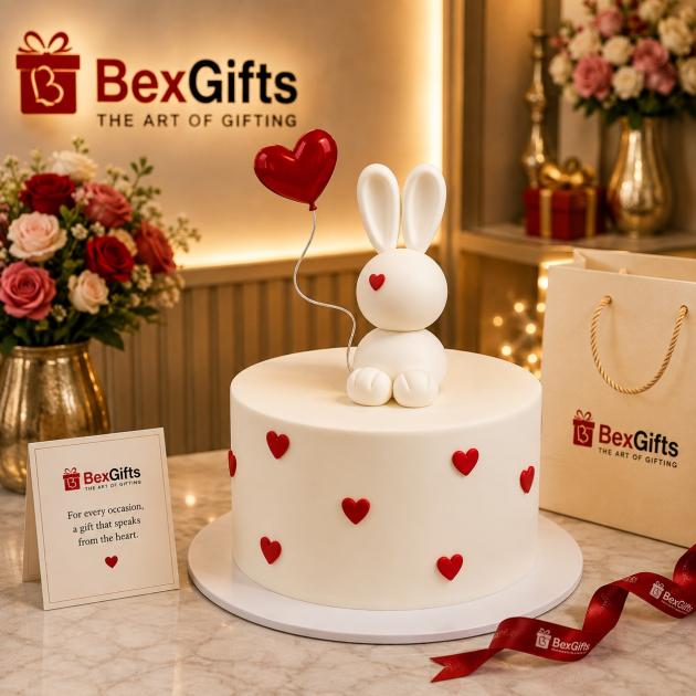 Heart Balloon Fantasy Cake