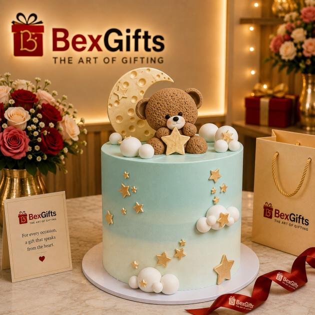 Teddy's Starry Cake