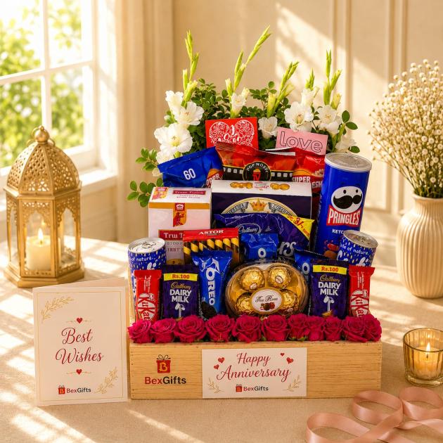Floral Snack Delights